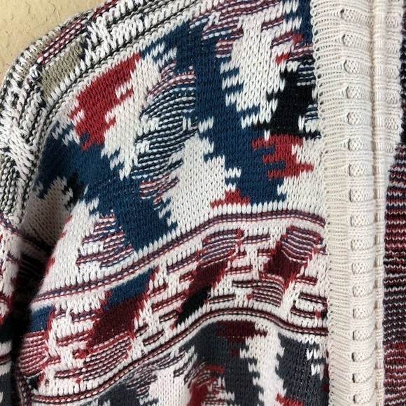 Tricots St Raphael Womens Cardigan, Cream Blue XL - Picture 5 of 8